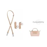 Dusty Pink Shoulder Strap+[No Perforated]Set