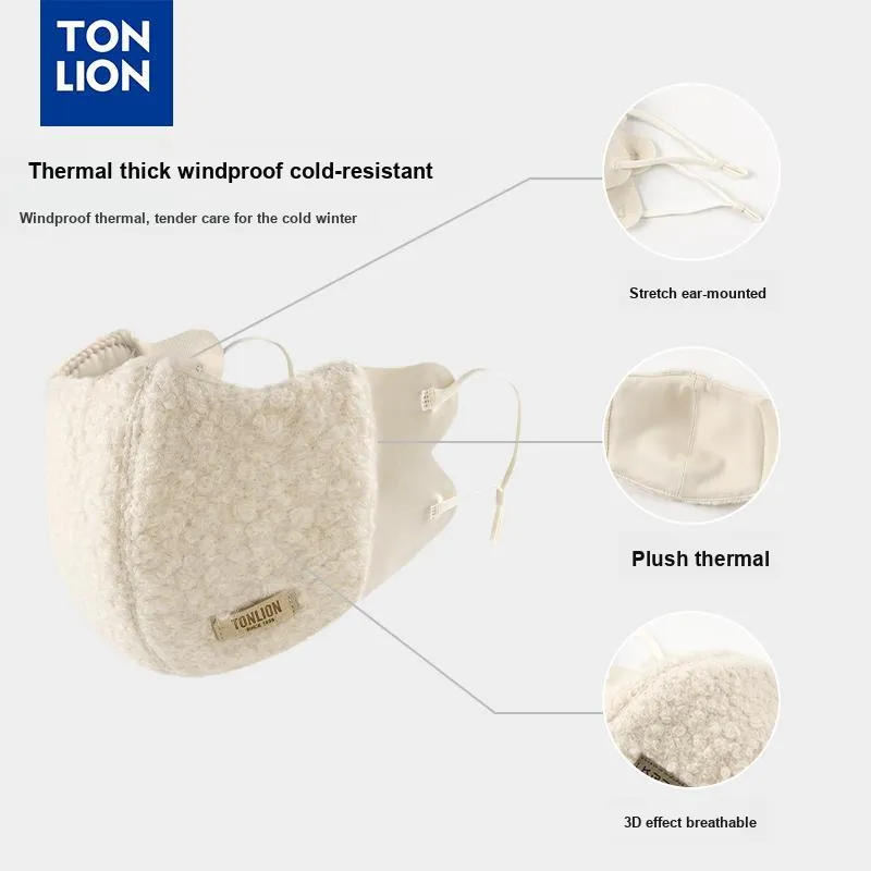 Tonlion Polyester Face Masks Unisex-3