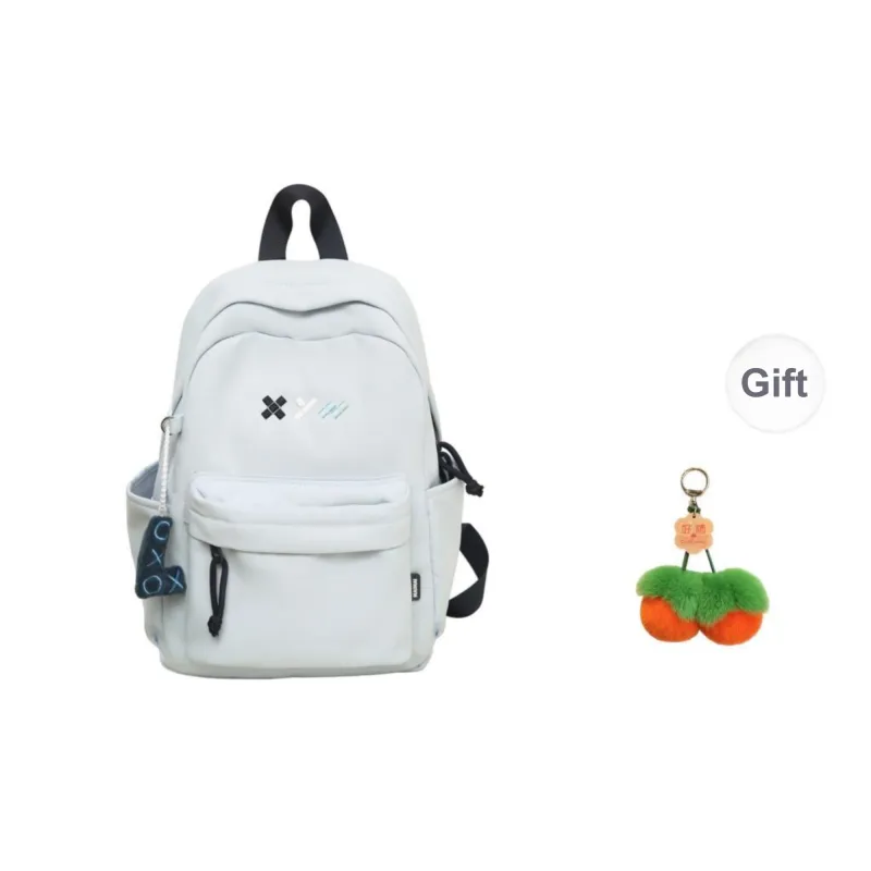URBAN FOREST Nylon Backpack Unisex Red/White/Black/Blue/Yellow/Pink-17