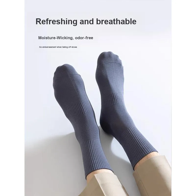 MIIOW Trend Party Series Mid Calf Socks Men's Gift Box 7 Double Packs-2
