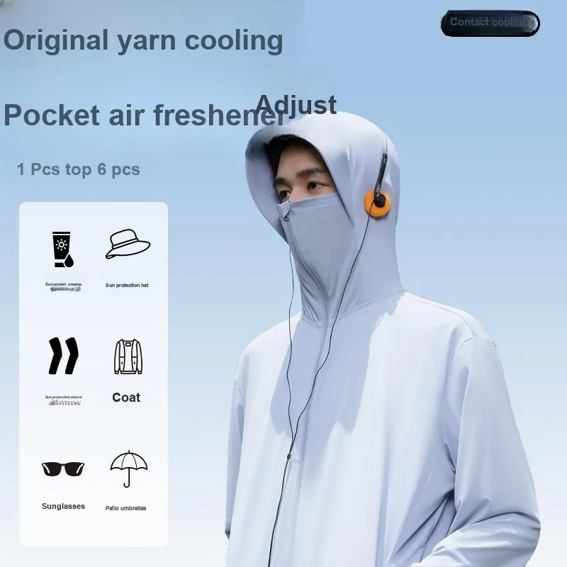 Tonlion Sun Protection Clothing Unisex-15