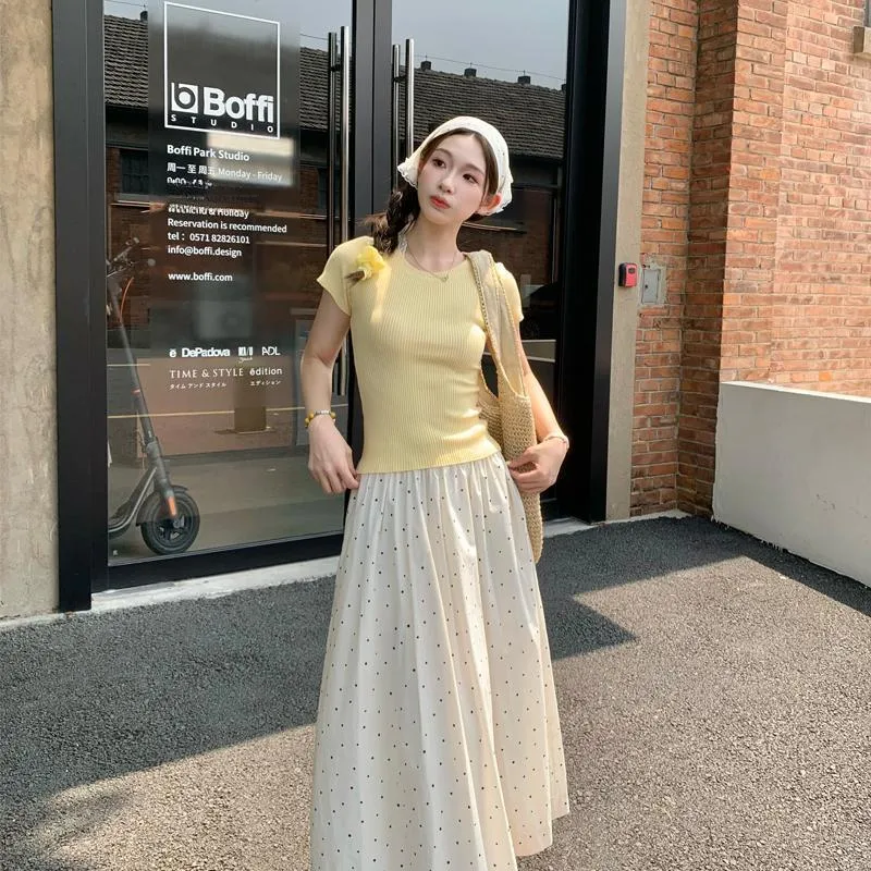 YGPRW Two Piece Skirt Sets Women's-6