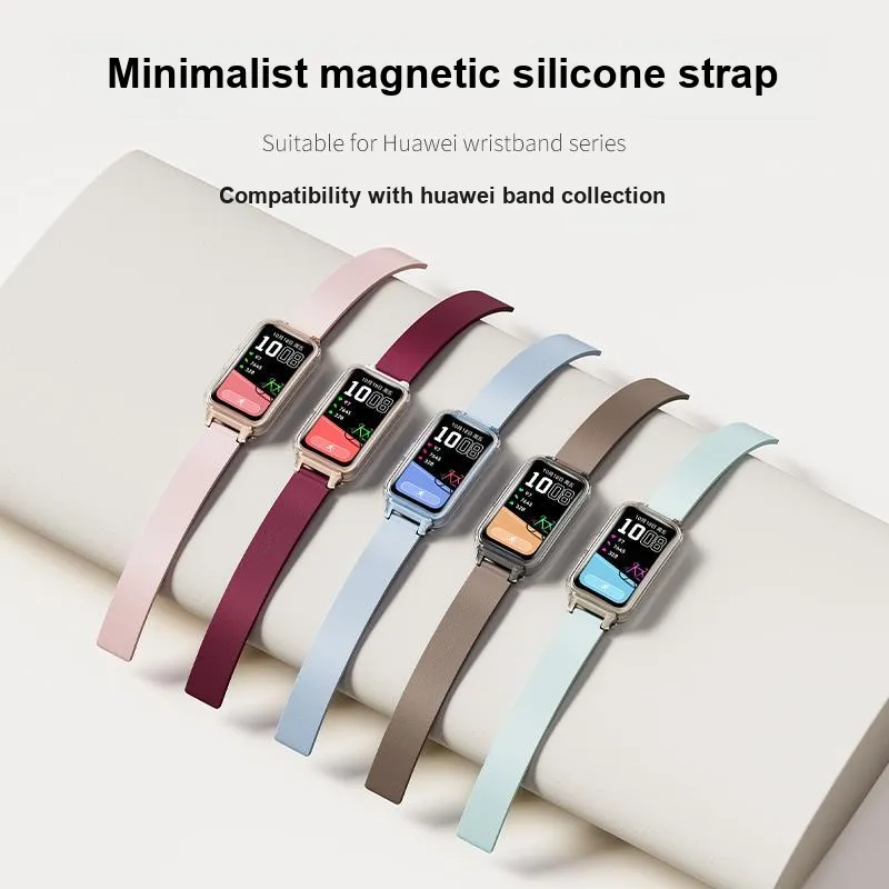 CHUANGYIDA Huawei Honor Compatibility Watch Band 135mm Silicone Material-2