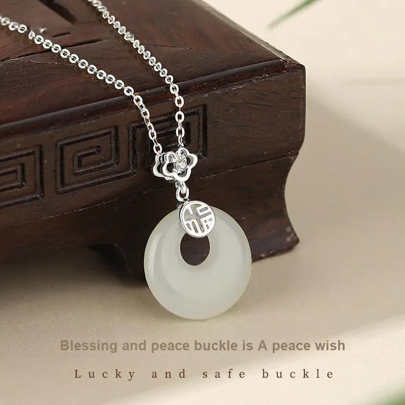 Fu Ru Ji Niche Advanced Birthday Bangle Set Necklaces Women's-2