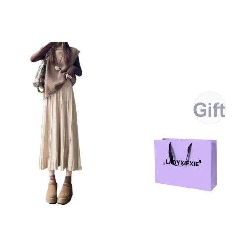 LADYXIEXIE Повседневный длинный юбка женский