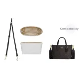 [Black Gold Two-Piece Set]Waterproof Liner+Crossbody Shoulder Strap