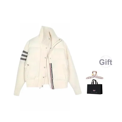 Aimilian Экрю Женские пуховики