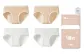 4 Pack = Oat Ribbed+Oats Dot+Pure White Dot+Pure White Ribbed