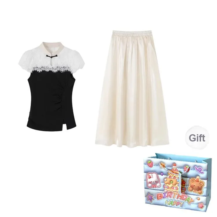 BRASS SCOUT Two Piece Skirt Sets Women's-0