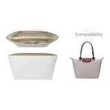 White DuPont Paper Liner[Longchamp Medium Size]