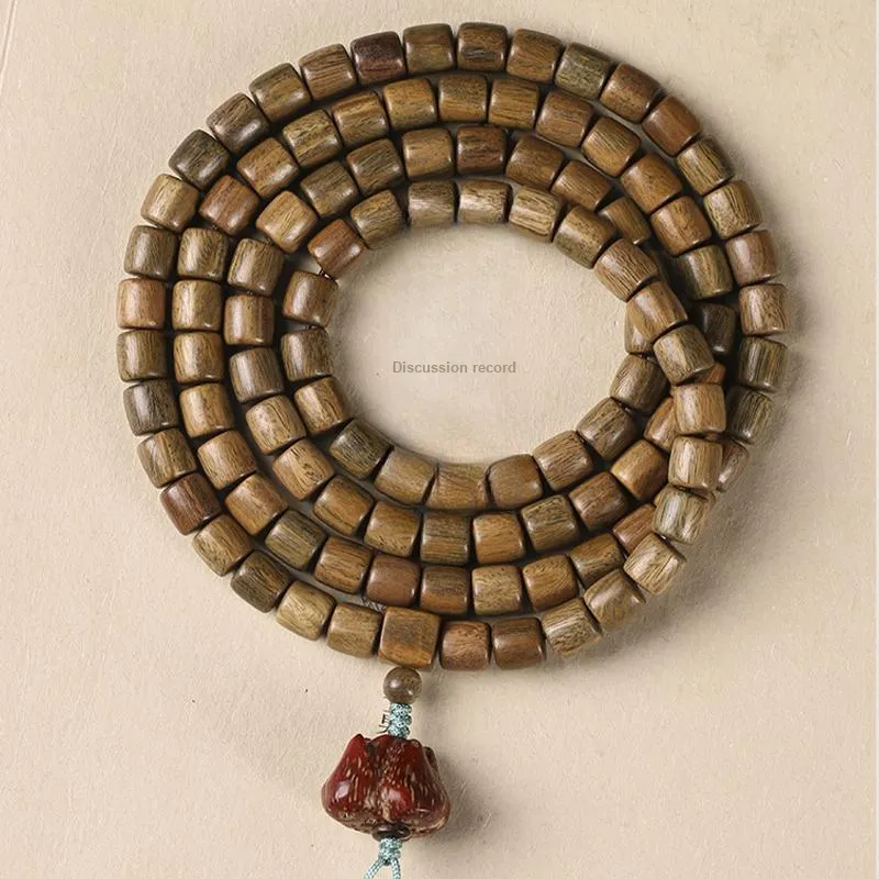 Ryukyu Green Sandalwood Wooden Bracelets Unisex-5