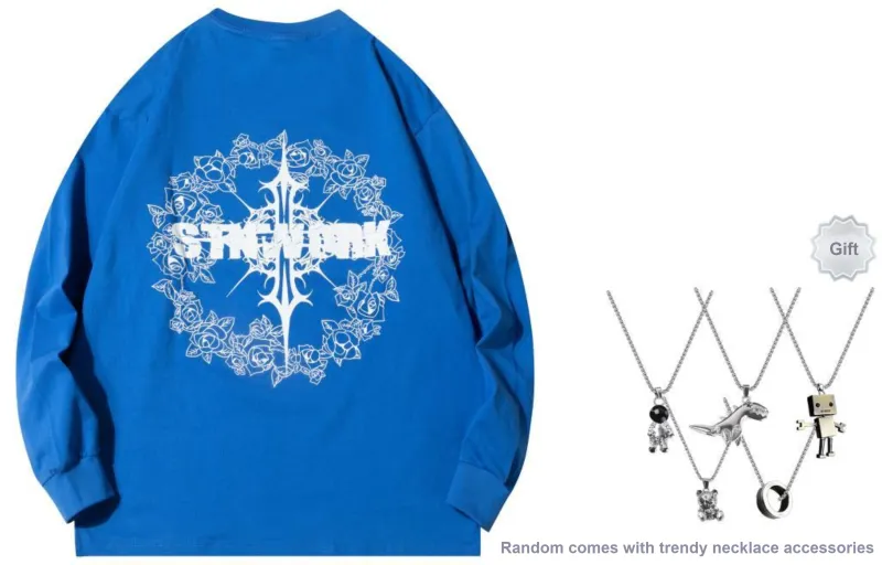 STNW Long Sleeved T Shirt Unisex-14