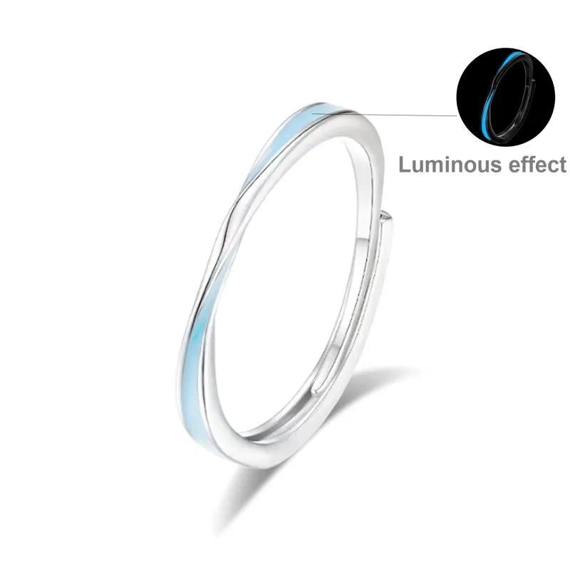 Love Jewelry Sterling Silver Rings Unisex-1