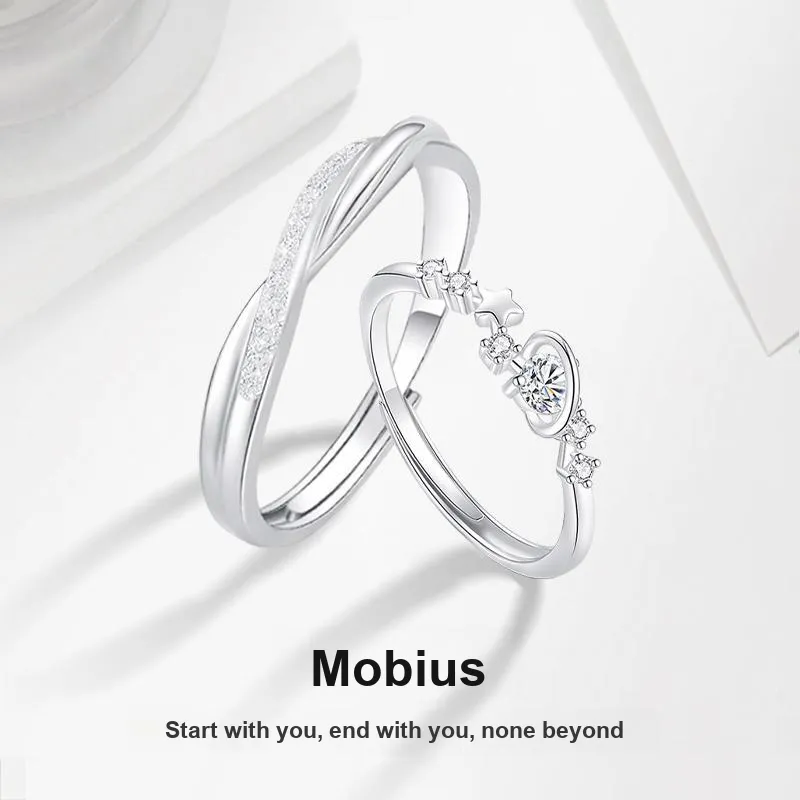 MISS TOOYA S999 Fine Silver Rings Unisex-1
