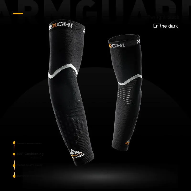LEACCO Riding Equipment Cycling Arm Warmers Cycling And Running Unisex Lycra Elastane Polyamide-1