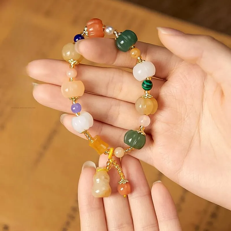 Gianina Malachite Jade Bracelets Unisex-1