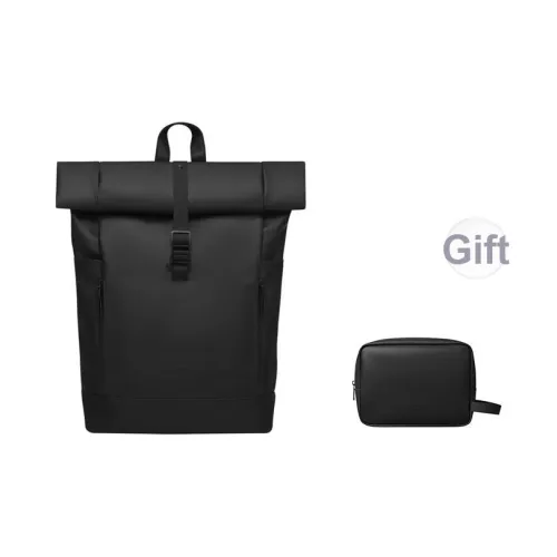 Gaston Luga Полиуретан Рюкзак Стандартный Унисекс Элегантный Черный Светло-Серый Коричневый Ярко-Серый Темно-Серый Электрический Синий