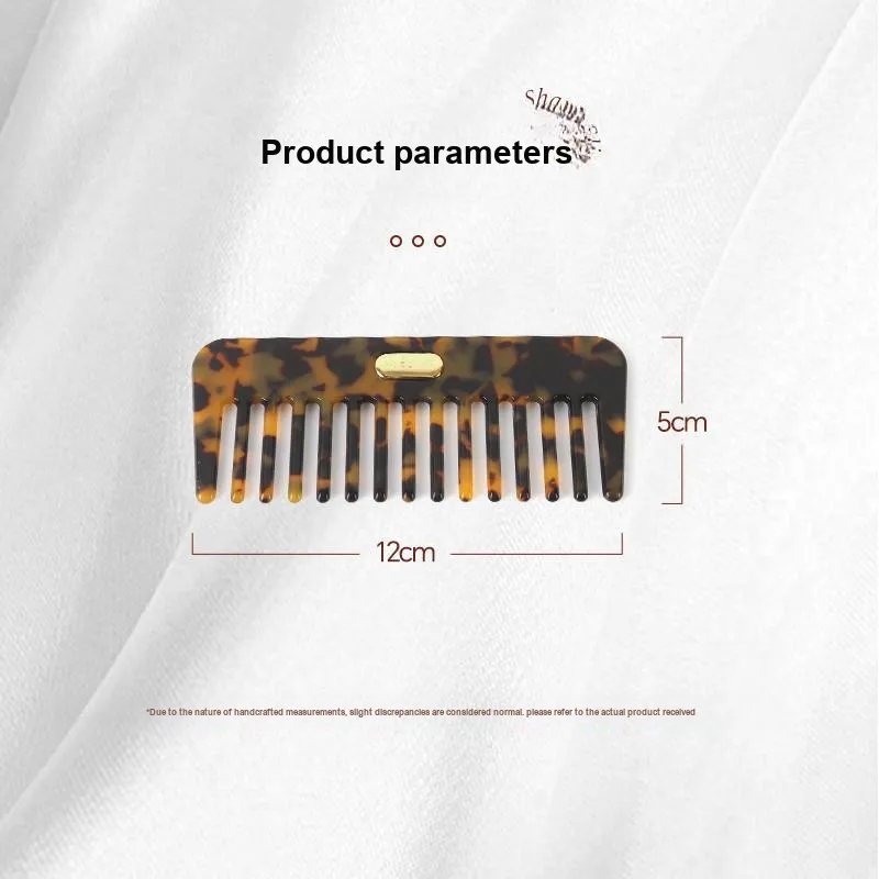 HOSUKKO Acetate Hair Brush Unisex-4