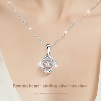 EAST BEAUTY S925 Silver Necklaces Women's