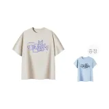 포함됨 (오트 애프리콧 + 여성 크롭 더스티 블루)