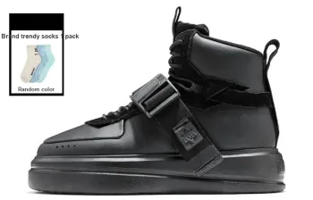 NORVINCY Stylish Skateboarding Shoes Unisex Black