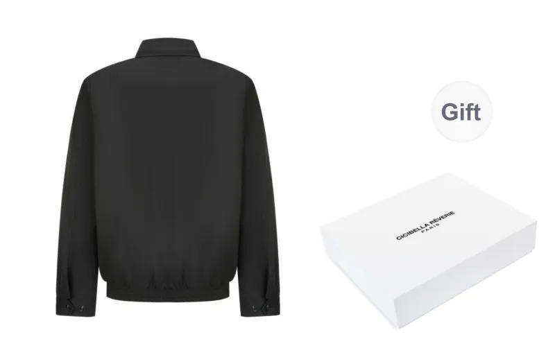 Cicibella Jackets Coats Unisex Black-1
