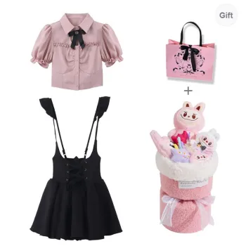 Spicy Gals Skirt Set Women's Pink