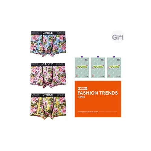 Caber 3349 3347 3348 Мужской 3 упаковки Мужской Подарочный набор трусов