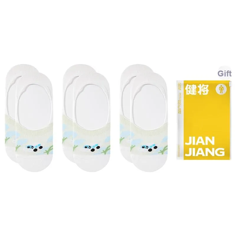 Master No Show Socks Women's Shopping Bag 3 Pack-6