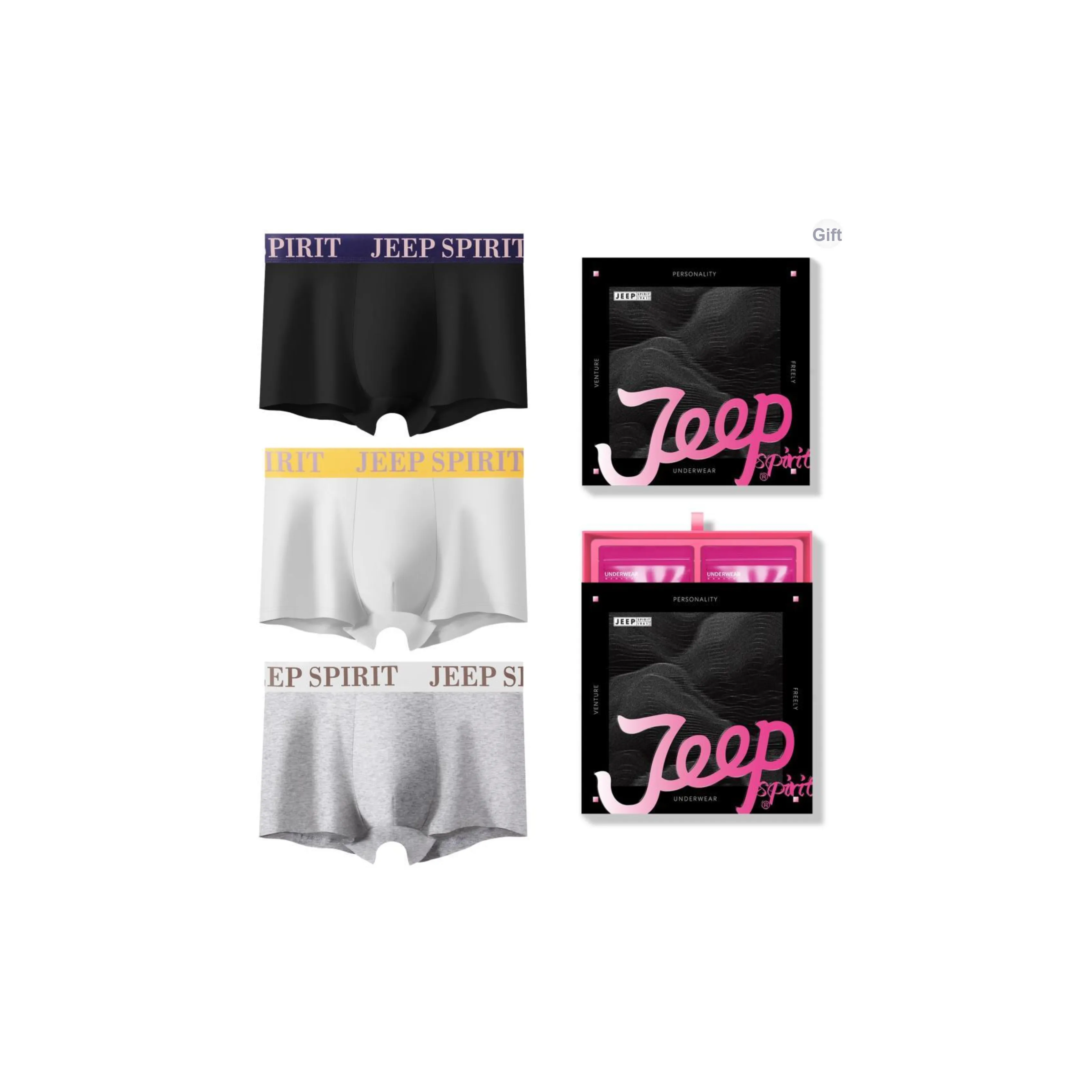 JEEP SPIRIT Мужское нижнее белье 3 штуки