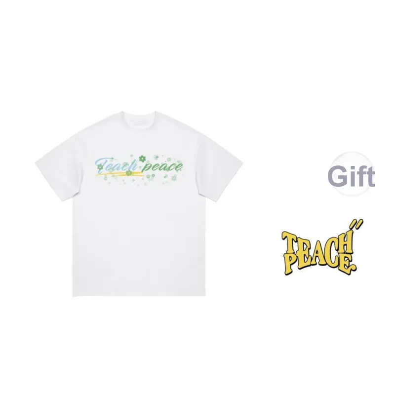 Teach Peace T Shirts Unisex-3