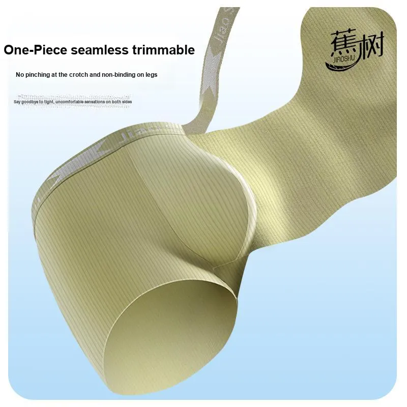 Jiaoshu Underpants Men's Box 6 Pack Mixed Color-2