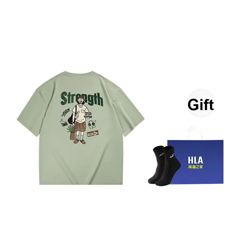 HLA Co authored Series By Artists Short Sleeved T Shirts Men's-1