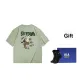 Green Gray Pattern N5 (Socks & Shopping Bag Combo)