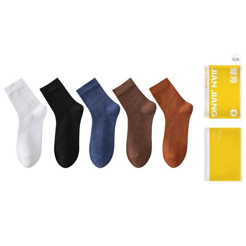 Master Mid Calf Socks Men's Shopping Bag Combo Set-11