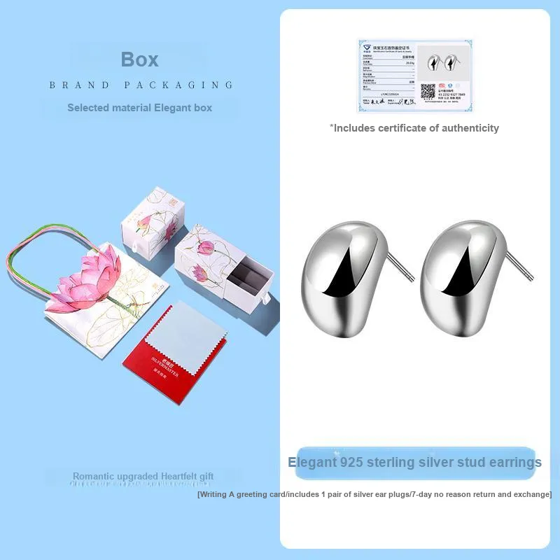 LAOYINJIANG S925 Silver Earrings Women's-2