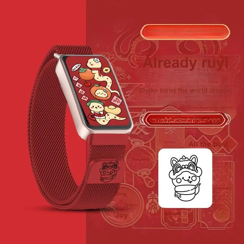 Fly Huawei Compatibility Watch Band 12.5 21cm Metal-4