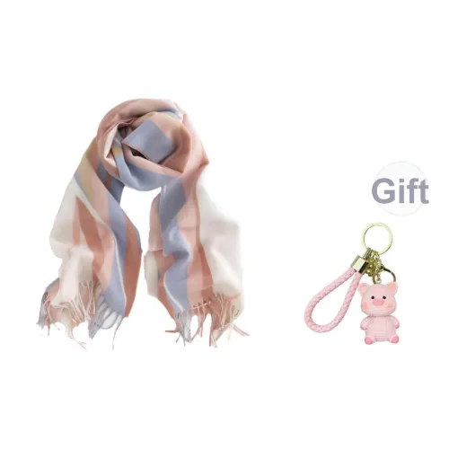 ALIEN BANG Вязаные шарфы из искусственного кашемира для женщин