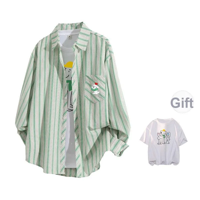 FASTFISH Shirt Unisex Light Coffee-6