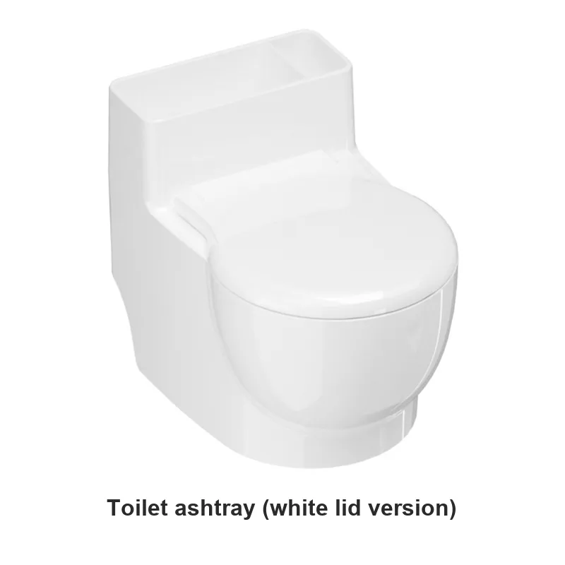Yunpo Good Looking Large Capacity Cute Ashtray White-1
