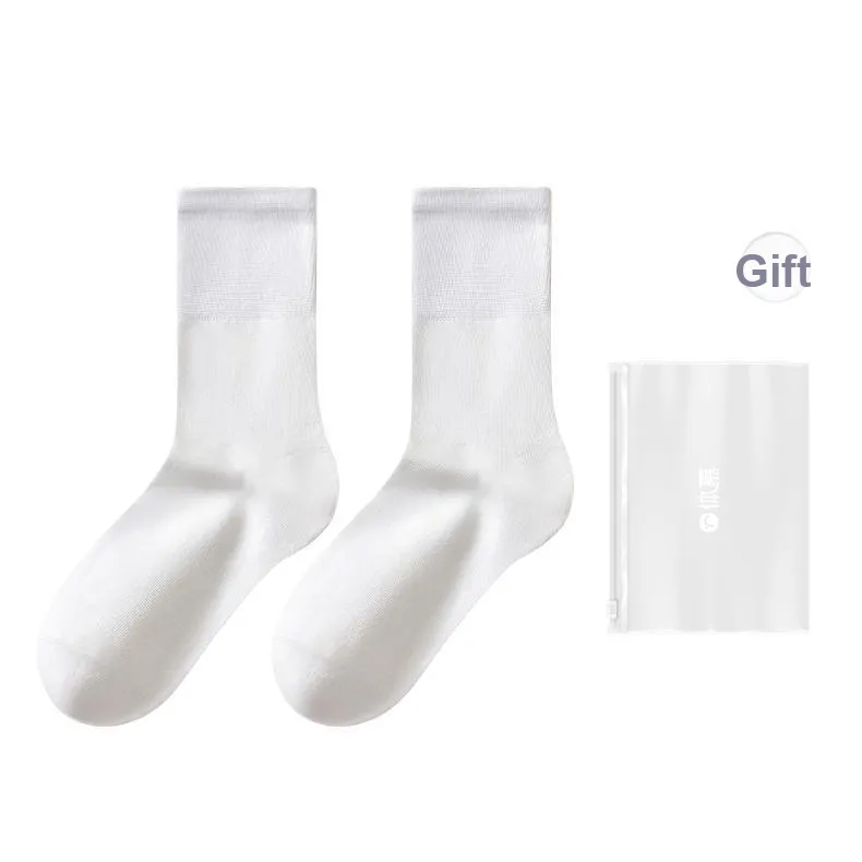 Temooues Unisex Mid-Calf Socks-33