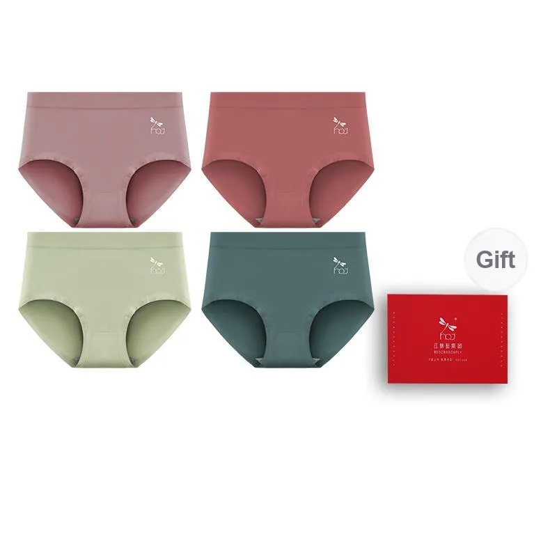 RED DRAGONFLY Underpants Women's Box 4 Pack-9