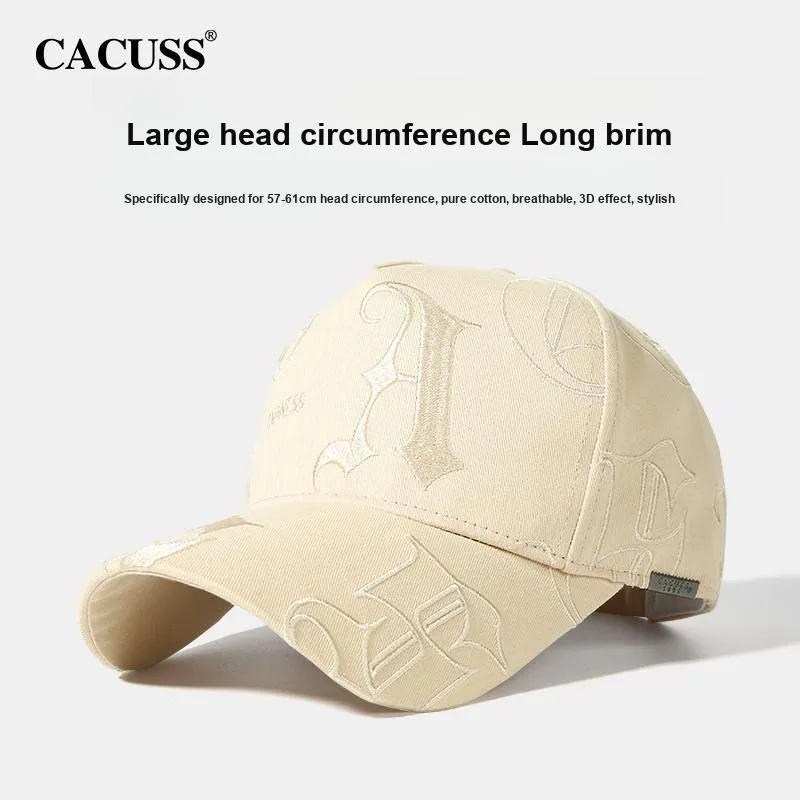 CACUSS Junior 100% Cotton Baseball Caps Men's-4