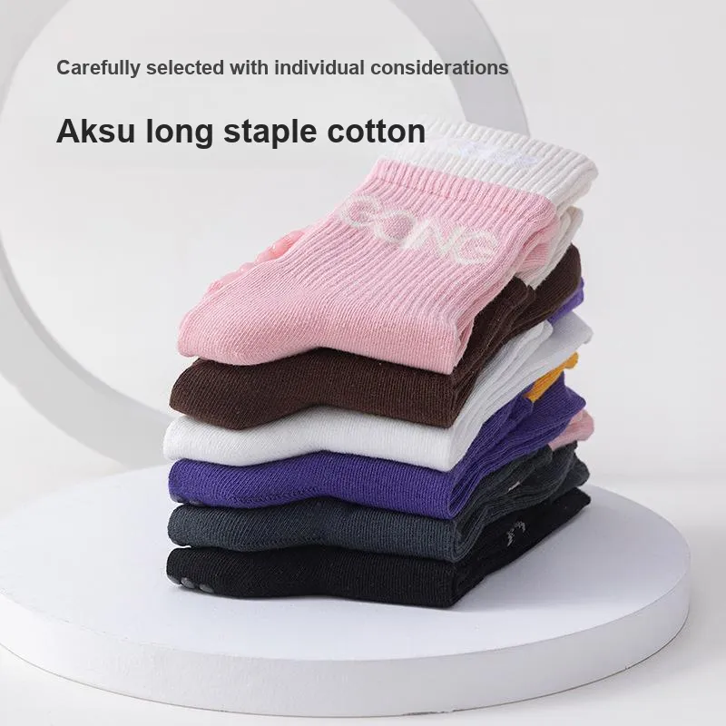 YOOKA Mid Calf Socks Women's Combo Set-4