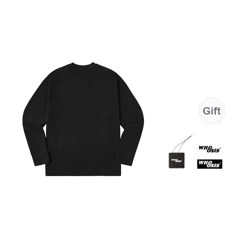 WHOOSIS T Shirts Unisex Black-1