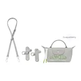 Lyingmini Preppy Style (Gray) Adjustable 90-120cm+Free Perforated