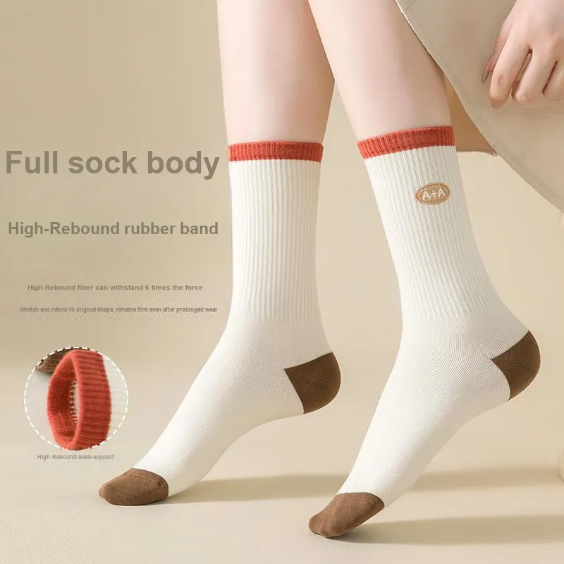 Lan Miao Mid Calf Socks Women's 10 Pack-9