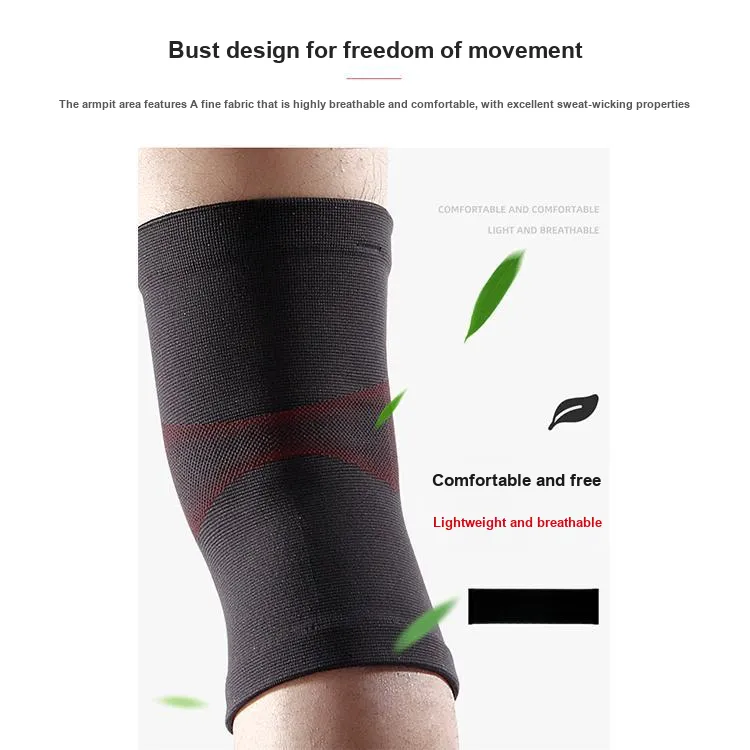 LiNing 904 Running Basketball Badminton Unisex Polyester Polyamide Elastane Knee Pads-1