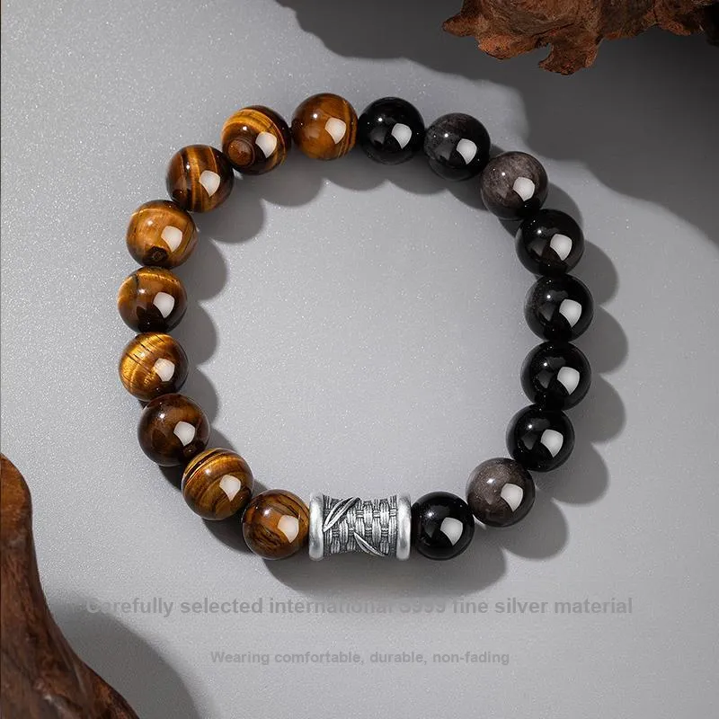 SGM Tiger's Eye Stone Bracelets Unisex-3