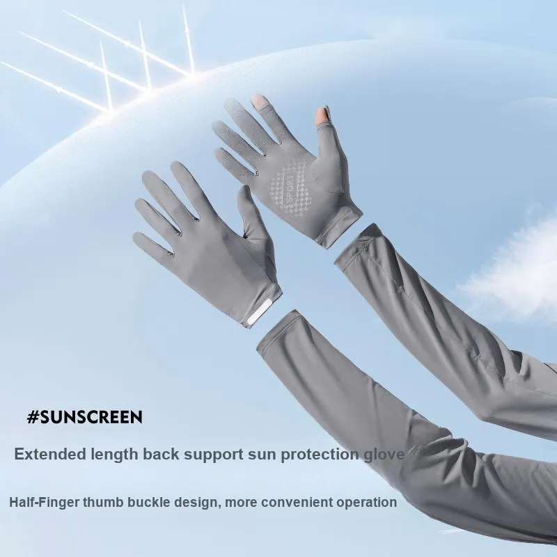 Shizhu Lightweight Sun Protection Sleeves Unisex-1